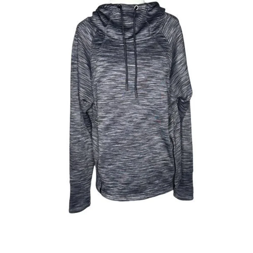 Athleta Women's Spacedye‎ Hoodie Gray Style 383860 Size Small